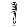 Peine Hueco de Dientes Anchos, Peine de Dientes Espaciados, Peine para Cabello Rizado, Peine para Pelucas para Evitar la Electricidad Estática, Peine de Peluquería, Herramienta Grande para Peinar el Cabello Suave