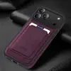 Adecuado para Apple 18Promax Funda de Teléfono con Tarjetero Magnético de Cuero iPhone16 Carga Inalámbrica 14 Funda Anti-Caídas