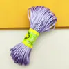 Hilo de Tejer DIY Cuerda de Colores Material Hecho a Mano Cuerda de Nudo Chino Cuerdas de 10 Colores Material de Hilo para Jardín de Infancia