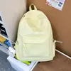 Mochila Estilo Coreano, Mochila Escolar Dopamina de Verão para Meninas do Ensino Fundamental II e Médio, Grande Capacidade, Leve, Mochila Casual Simples