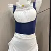 Lingerie de Empregada Plus Size Novo Estilo, Conjunto Puro de Renda para Empregada Apaixonada, Uniforme Sedutor para Boate