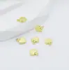 Acessórios DIY Banhado a Ouro Real Cor Coração de Pêssego Gotas d'Água Estrela de Cinco Pontas Pulseira Colar Corrente de Extensão Pingente