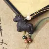 Chaveiro de Contas Perfumadas Popular de Ano Novo para o Ano do Cavalo, Pingente de Celular Atrai-Dinheiro de Boa Sorte, Joias de Estilo Chinês para Atacado