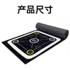 Escalera de Agilidad de Goma para Entrenamiento de Juego de Pies de Fútbol, Escalera de Agilidad Plana, Esterilla de Entrenamiento de Agilidad de Fútbol, Antideslizante, para la Condición Física Infantil