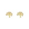 Brincos de árvore de diamante s925 Prata Brincos Sweet Joker Fresh 2022 Brincos de design de luxo leve delicado