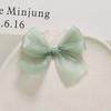 Zhen Tu Estilo Princesa Linda Malla Suave Lazo Accesorios DIY para Accesorios del Cabello Pinzas para el Cabello Infantiles y Adornos para el Cabello