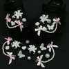 Acessórios com furo para corrente, charmosos DIY para sapatos, acessórios de alta qualidade, flor de pérola para sapato, fivela de sapato removível