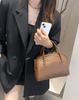 Exquisita Bolsa Boston Portátil para Viajero Estilo Coreano para Mujer 2024 Nuevo Primavera y Verano Ligera Combinable de Hombro Cruzada Bolsa Pequeña