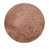 Onda branca criativa luz de luxo bronzeamento redondo oco pvc placemat isolamento térmico tapete antiderrapante coaster placemat placa esteira atacado