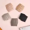 Tiara Dobrável e Extensível para Mulheres, com Dentes para Fixação Antiderrapante no Cabelo, Tiara Antiderrapante para Organizar Fios Soltos, Presilha para Franja, Elástico de Cabelo