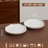 Tigelas e Pratos Domésticos Simples em Cor Sob Esmalte Estilo Francês Retrô, Tigelas de Arroz Cerâmicas, Tigelas de Arroz e Pratos de Louça de Alto Valor