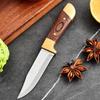 Cuchillo deshuesador, Cuchillo para cordero, Cuchillo para carne de mano de acero inoxidable, Cuchillo especial portátil para fruta para exteriores, Cuchillo de cocina para el hogar