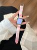 Correa de Cuero con Lazo Degradado de Sirena Adecuada para Applewatch iWatch 12ª Generación 11/10