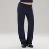 Calça Pantalona Esportiva de Verão para Mulheres, Alta Elasticidade, Solta, com Caimento, Tubo Reto, para Pilates, Fitness