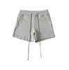 Nuevos Shorts Deportivos de Ciclismo de Verano 2026 Estilo Americano Chica Picante Color Sólido Cintura Alta con Cordón Ajustable de Tiro Alto para Mujer