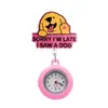 Reloj de Bolsillo Clásico de Enfermera y Doctor de Hospital con Apariencia Personalizada y Práctico Clip Retráctil para Insignia Colgante de Pecho