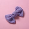 Comercio Exterior Nuevo Lindo Clip Lateral para Niña Horquilla para el Cabello de Tela Escocesa de Lana para Niños Horquilla con Lazo para Bebé Tocado