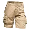 Shorts de Cuadros Completos Negros para Hombre, Ropa de Verano Exterior, Marca de Streetwear de Moda, Holgados Casuales, Bermudas de Playa para Hombre