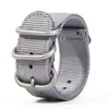 Fábrica Adecuado para Samsung Huawei Correa de Reloj de Nailon de Liberación Rápida Correa de Reloj de Nailon de Doble Capa 18 Mm/20 Mm/22 Mm
