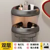 Estante de Baño Blanco Crema, Almacenamiento de Pared sin Taladro para Inodoro, Ducha, Lavabo y Lavamanos, Organizador Triangular
