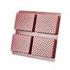 Fabricante de origen Embalaje de cuatro compartimentos Blíster Material de PVC rojo Caja de embalaje de plástico antiestático Producto transfronterizo de gran venta
