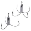 Anzuelo de Ancla Triple, Anzuelo de Tres Garras, Anzuelo de Ancla para Peces, Anzuelo Mariposa, Anzuelo para Carpa Cabezona, Anzuelo de Ancla con Plomo, Anzuelo Grande de Cuatro Garras, Anzuelo de Punta para Pesca de Fondo