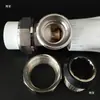 Válvula Termostática para Radiador 25Ppr Tubería de Aluminio-Plástico Termofusionable Válvula en Ángulo de 1/2 Pulgada 3/4 Pulgada 1 Pulgada Válvula Interruptora de Control de Temperatura para Calefacción por Suelo