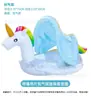 Anillo de Natación Inflable Popular con Lentejuelas para Niños, Asiento de Sirena, Espesor Adicional con Toldo, Transfronterizo