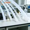 Tubería de silicona industrial transparente en stock para venta al por mayor, disponible en varias especificaciones, se puede cortar a medida, resistente a altas temperaturas, manguera de silicona industrial sin olor
