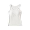 Ropa Interior Térmica de Otoño e Invierno Chaleco Térmico de Otoño e Invierno con Forro Polar Grueso de Una Pieza Ajustado Top Base con Almohadilla en el Pecho