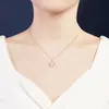 Collar Colgante de Trébol de Cuatro Hojas con Concha Blanca de Plata de Ley S925 para Mujer, Moda Ins, Lujo Ligero, Diseño de Alta Gama, Cadena para Clavícula Regalo
