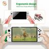 O console Switch OLED pode ser inserido na base, aderência antiderrapante dois em um, alça destacável do Switch, alça NS