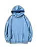 Sudadera con Capucha de Vellón de Zorro Plateado de 430 g para Otoño e Invierno con Hombros Caídos, Corte Holgado para Hombres y Mujeres, Ropa de Trabajo Transfronteriza para Otoño e Invierno