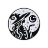 Insignias de Gato Elfo de Películas y Series Mágicas Europeas y Americanas Broches Conmemorativos de Personajes Creativos Personalizados de Series de Películas Animadas