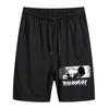 Pantalones cortos de la serie de batalla Manshu de verano modernos de talla grande finos para hombre talla europea casual sueltos