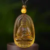 Pingente de Citrino Zodíaco Benmingfo Oito Divindades Protetoras Colar Pingente Masculino Zodíaco Casal Pingente