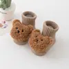 26 Pares de Calcetines de Algodón Peinado de Dibujos Animados para Bebés Recién Nacidos, Primavera y Otoño, para Niños y Niñas de 0 a 1 Año, con Puntos Antideslizantes para Aprender a Caminar, Venta al por Mayor1