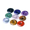Colgante de paz de piedra natural, finamente tallado, regalo para el Festival Qixi, colgante de paz de ágata de cristal, accesorios para joyería DIY
