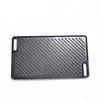 Fabricantes de origen al por mayor exportación sartén para hornear de hierro fundido de doble cara sartén rectangular sin recubrimiento gas Universal