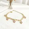 Pulsera Explosiva de Acero de Titanio para Mujer, Pareja, Calabaza Pequeña, Pulsera de Inducción, Diseño Simple, Pulsera Fulu Lianzhu, Pulsera de Transporte