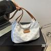Bolso de Hombro de Cuero Suave de Gran Capacidad Vintage para Mujer Bolso de Axila Ins Todo Fósforo Nuevo 2024 para Mujer Bolso Tote de Viaje