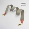 Accesorios de Correa para el Hombro Evelyne Lona de Algodón Puro Cuero de Vaca Cuero Genuino Correa para Bolso Cruzado Correa para Bolso de Hombro Único Correa Ancha para el Hombro