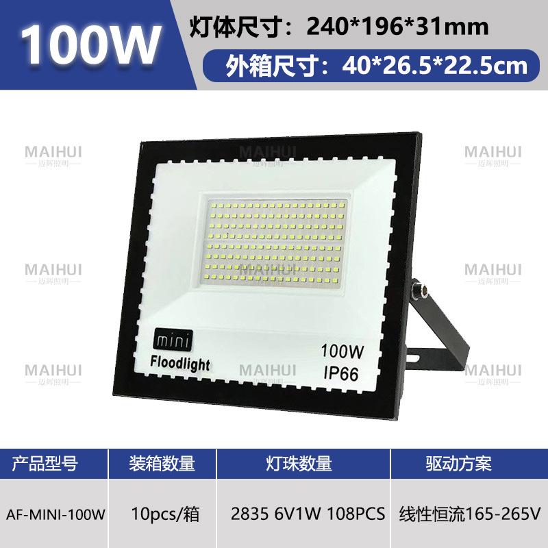 mini100W投光灯