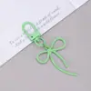 Nuevo Colgante de Hebilla de Puerta con Lazo Hueco Accesorios de Material DIY Llavero Hebilla de Puerta Hebilla Decorativa Mochila Colgante Pequeño