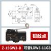 Micro Interruptor de Contato Prata Pequeno Z-15Gw2-B Interruptor de Limite com Roldana Auto-Retornável Interruptor de Curso Atacado