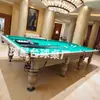 Mesa de Billar Rusa para Uso Doméstico, Snooker, Estándar Americano, Mesa de Billar Comercial de Piedra de Grafito Acero, Mesa de Billar Estilo Ruso