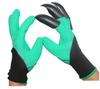 Guantes de Garra de Jardín Transfronterizos para Plantar Flores, Anti-Espinas, Impermeables, para Deshierbar y Cavar, Guantes Protectores de Jardinería