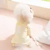 Ropa de refrigeración de cuatro patas con bloqueo de color ajustable y retazos para primavera y verano, protección solar para perros pequeños, ropa para perros mascota al por mayor