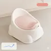 Cadeira Ergonômica para Treinamento de Vaso Sanitário Infantil com Bacia Removível - Treinador de Banheiro para Crianças Pequenas em Material PP com Carga Máxima de 50kg e Escova de Limpeza