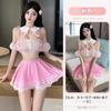 Amor noite lingerie sexy empregada uniforme terno sexy paixão puro desejo encontro batalha robe peito pequeno grátis 2774